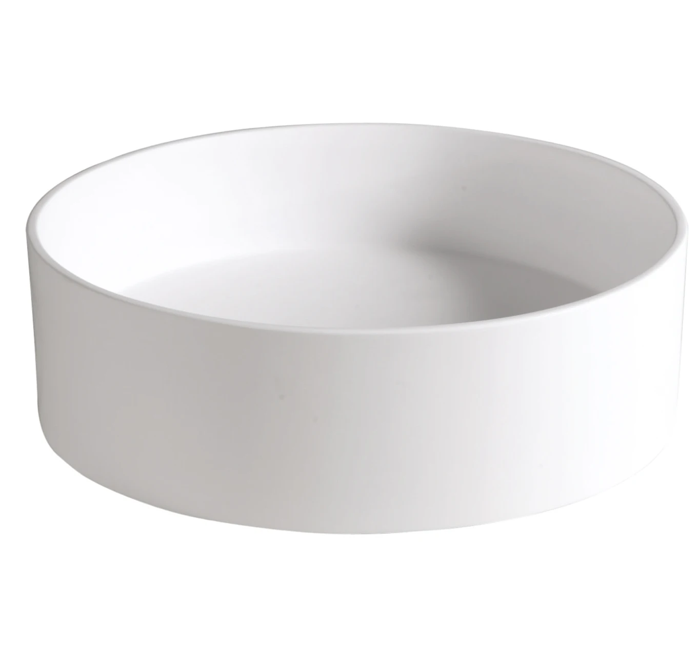 Hot Sale Man-made Marble Stone Basin Bathroom Basin Sink Modern Round Basin Bathroom Sinks M653