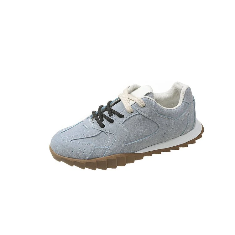 Manufacturer Custom Sports Running Shoes Classic Light Weight PU Leather Women Flat Casual Sneakers