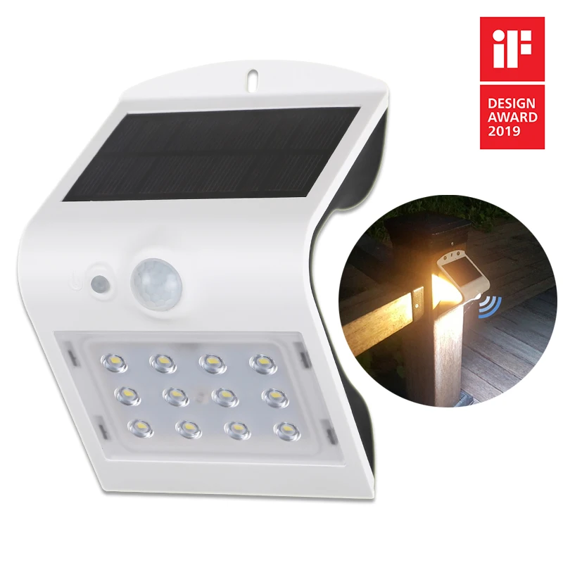 
Long lighting sensor led light with solar powered for outdoor garden IP65 waterproof 