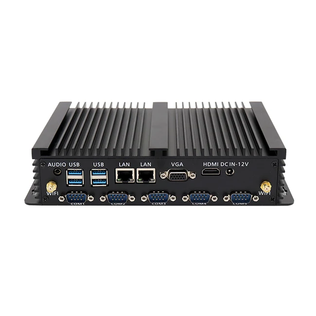 X86 i3 5005u i5 5200U безвентиляторный ПК промышленный компьютер со слотом для