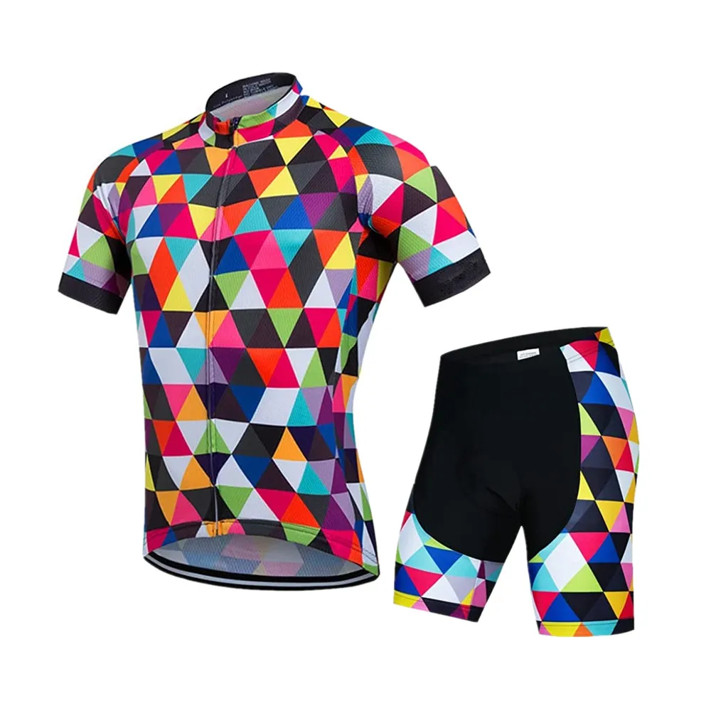 Men Biking Clothes Cycling Jersey Men Road Bike Cycling Jersey Outfit Bicycle Shirts Short Sleeve T-shirts