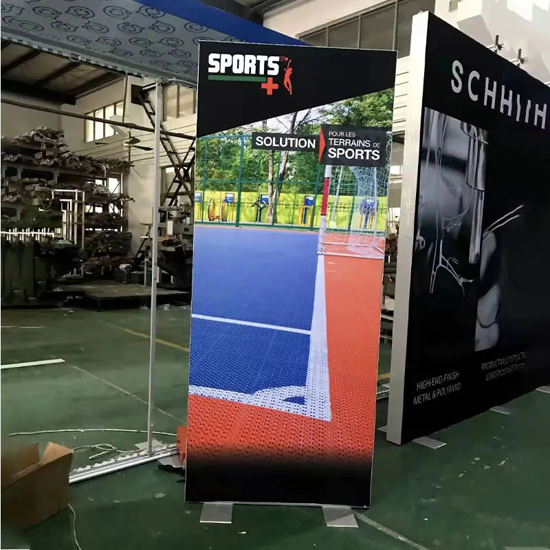 Trade Show Exhibition Displays Backlit  Led Advertising  Textile SEG Portable  Light Box