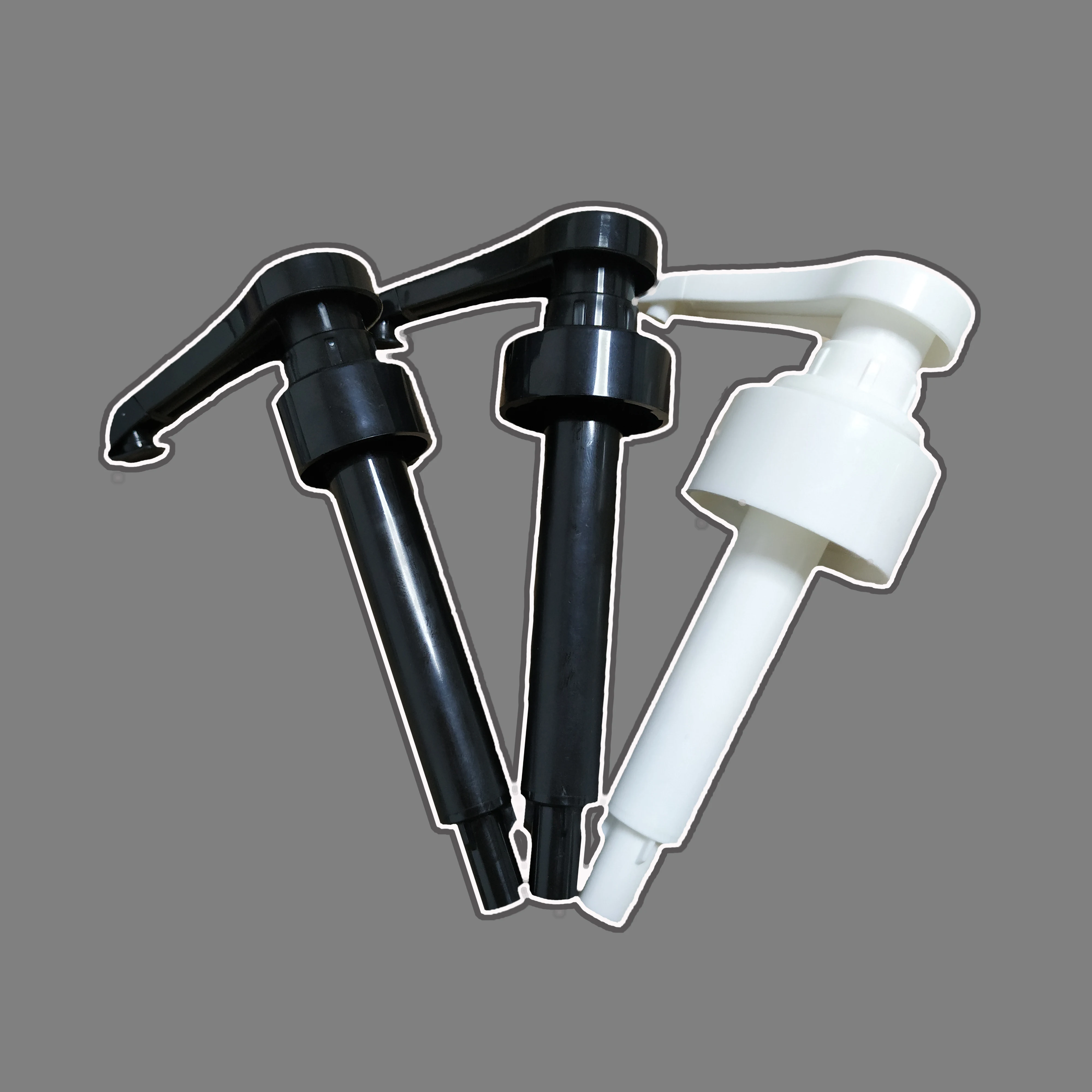 Good quality PP plastic kitchenware with/without protect cover nozzle thick pulpy Sauce press Pump