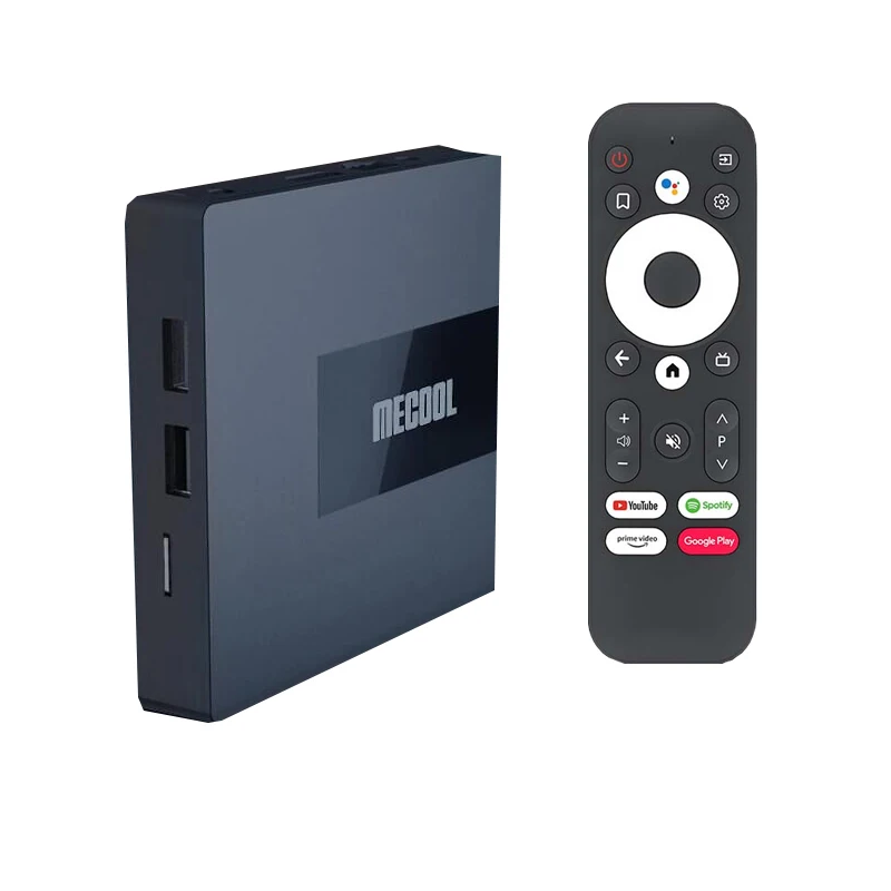 Powerful Android 11.0 TV BOX MECOOL KM7 Amlogic S905Y4 2GB 16GB 100M Lan Quad Core Media Player