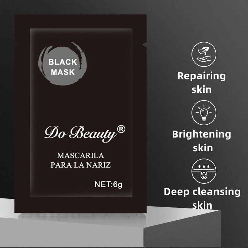 Wholesale Private Brand  Skin Care  Dead Sea Mud Cleansing Black Nose Mask  Paste  Deep skin cleanser and removes the blackhead