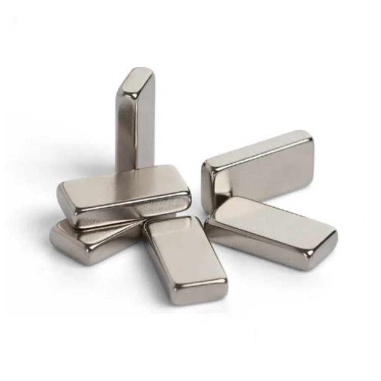N52 N54 M H SH UH Neodymium -Iron-Boron Bar Custom Magnet Block Ndfeb Powerful Strong for Motor