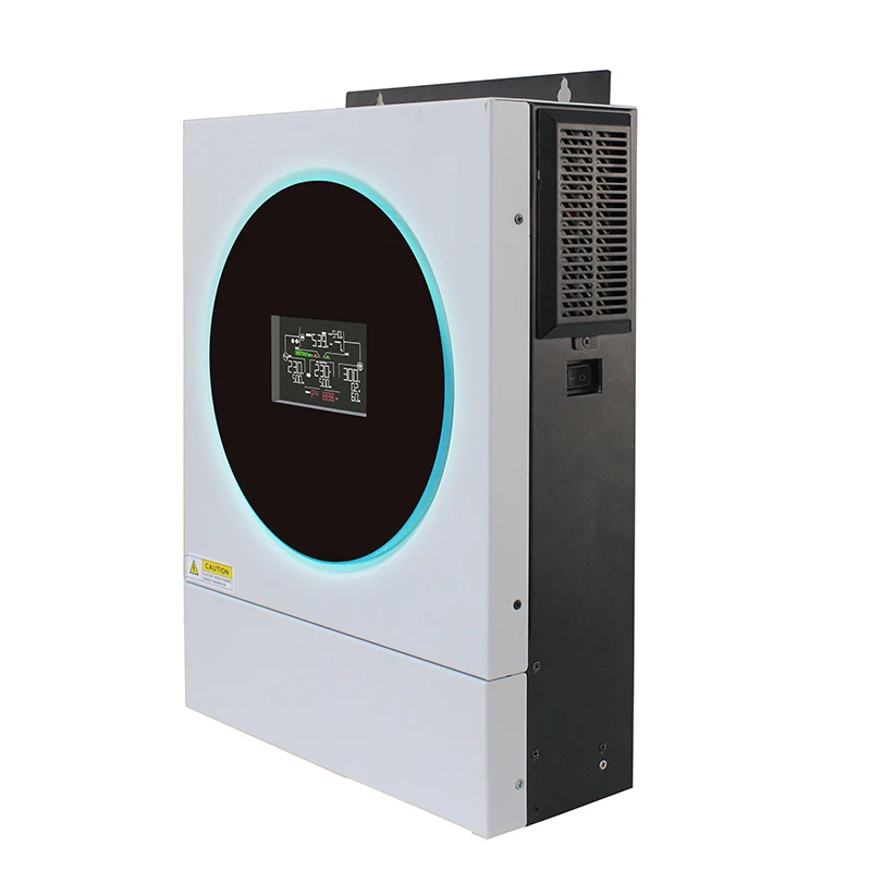 Built In Mppt Solar Charge Controller 230CAC 4KW 6KW On Grid Off Grid Hybrid Solar Inverter For Home