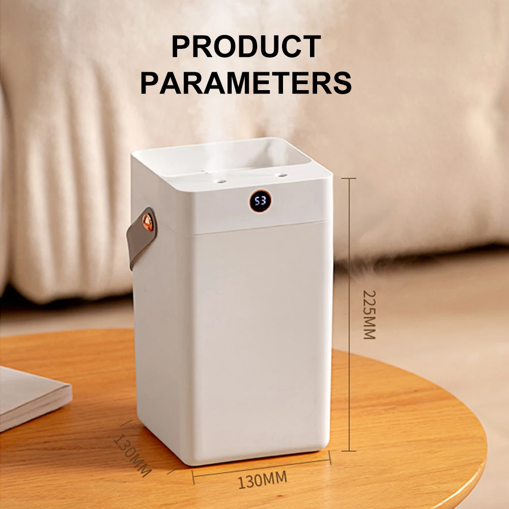 3L Ultrasonic Air Humidifier Aroma Diffuser Air Cleaner Home Office Double Nozzle Water Atomizer