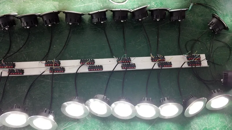 Фабрика AC85-265V 6 Вт/12 Вт/18 Вт Водонепроницаемый IP67 холодный/Чистый/теплый белый светодиодный подземный светильник с 3 летами гарантированности