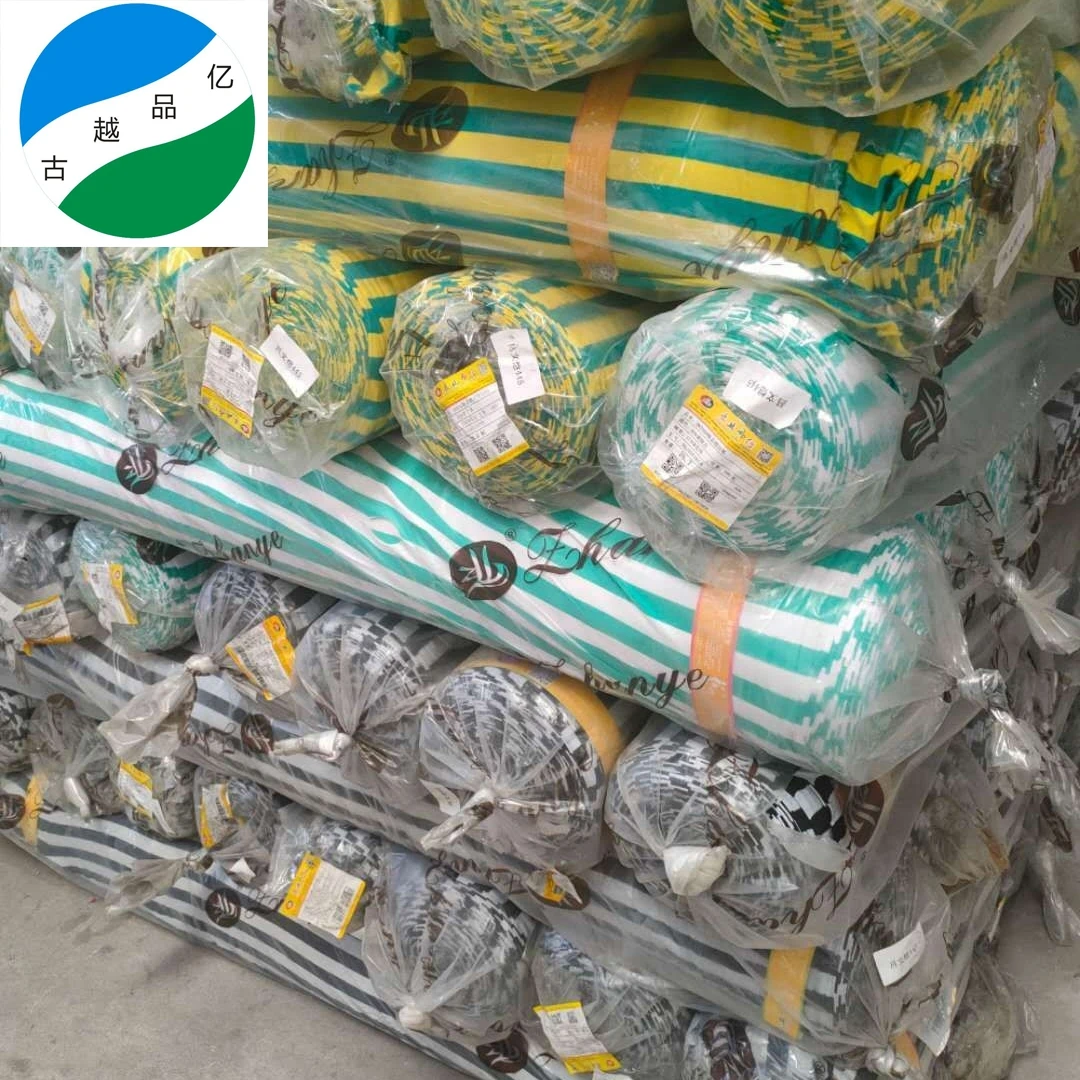 2022 new 100% cotton single Jersey spandex stripe kg price stock lot fabric knitting