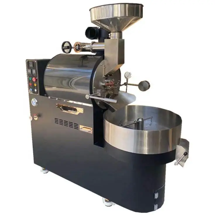 Wintop 1kg 3kg 6kg Sample Small Electric Gas Hot Air Coffee Roaster