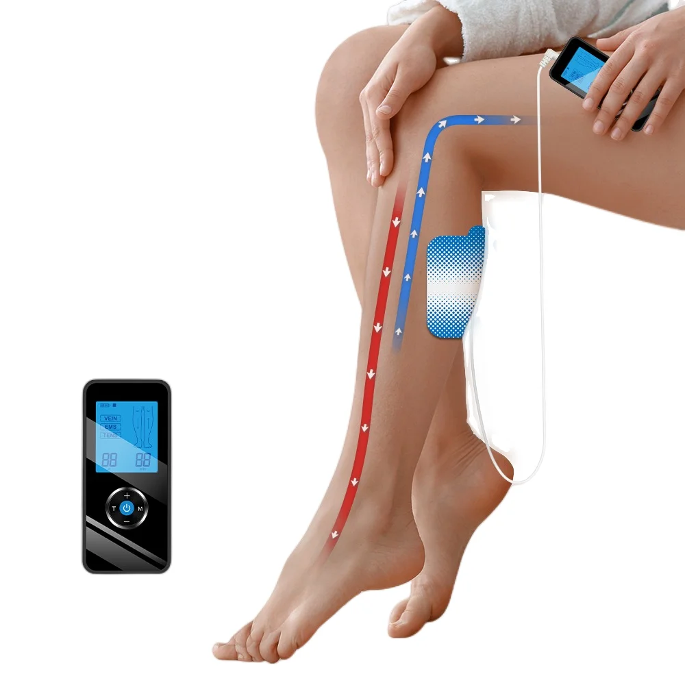 Новый продукт TENS EMS VEIN с лечением спазмов, облегчением отеков, обезболивающим варикозное расширение вен