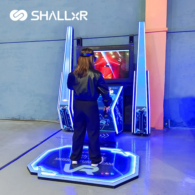 Newest Popular VR Virtual Reality Simulation Pump It Up Just Boxing Dance Arcade Game Machine In Usa