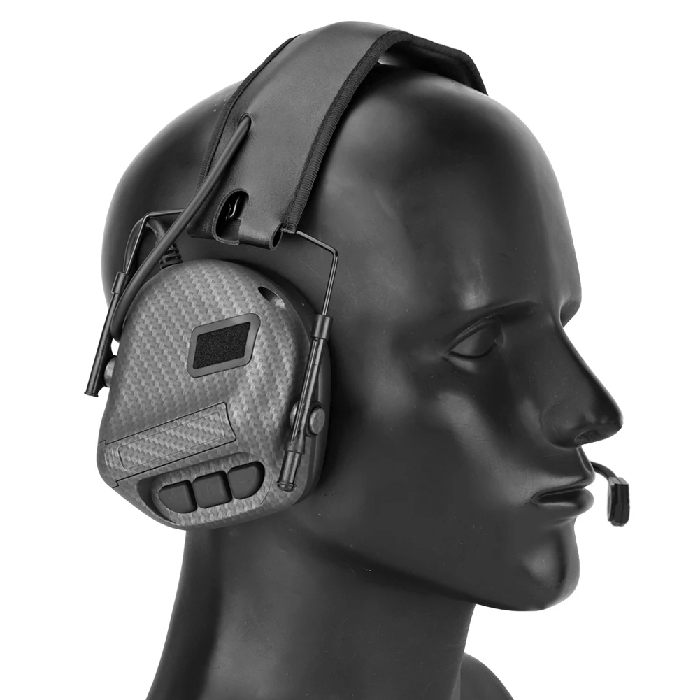 High quality Hearing Waterproof Protection Headphones Electronic Sound Pick Up Shooting outdoor sport Intercom Tactical Headset