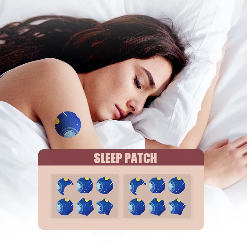 Custom New Sleep Patch Relief Stress Body Relaxing Help Sleeping Night Patch Best Selling Products 2024