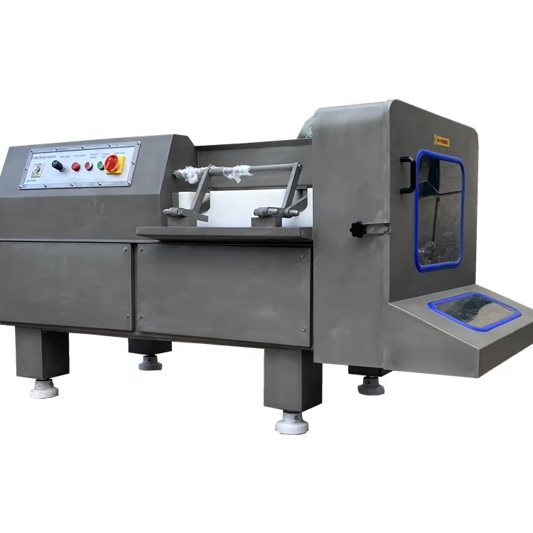 High Efficiency Frozen Meat Dicer Automatic Slicer Cutter Dice Cutting Machine