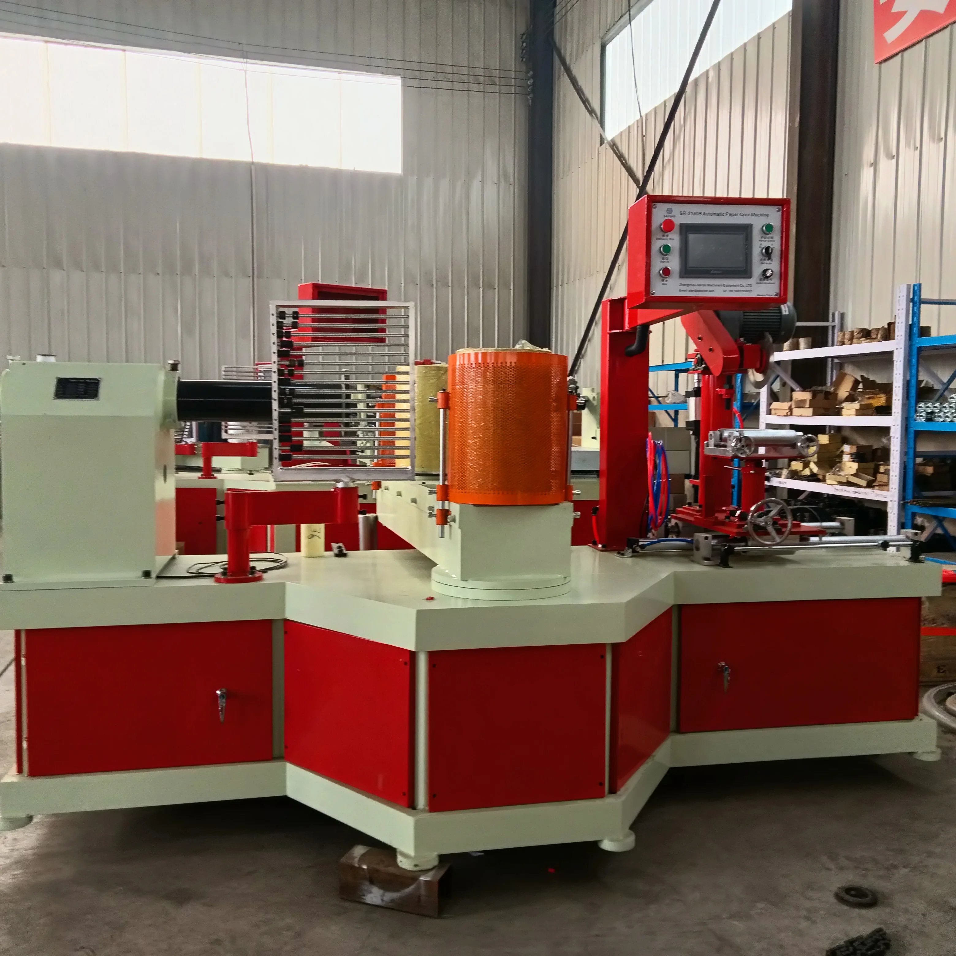 Multi specification paper core tube machine paper tube winding machine for tissue roll