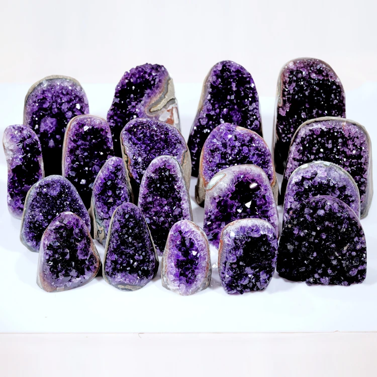 Bulk Wholesale Natural Rose Quartz Mixed Crystal Raw Stones Beautiful Rough Healing Decor Feng Shui Freeform Amethyst Jade