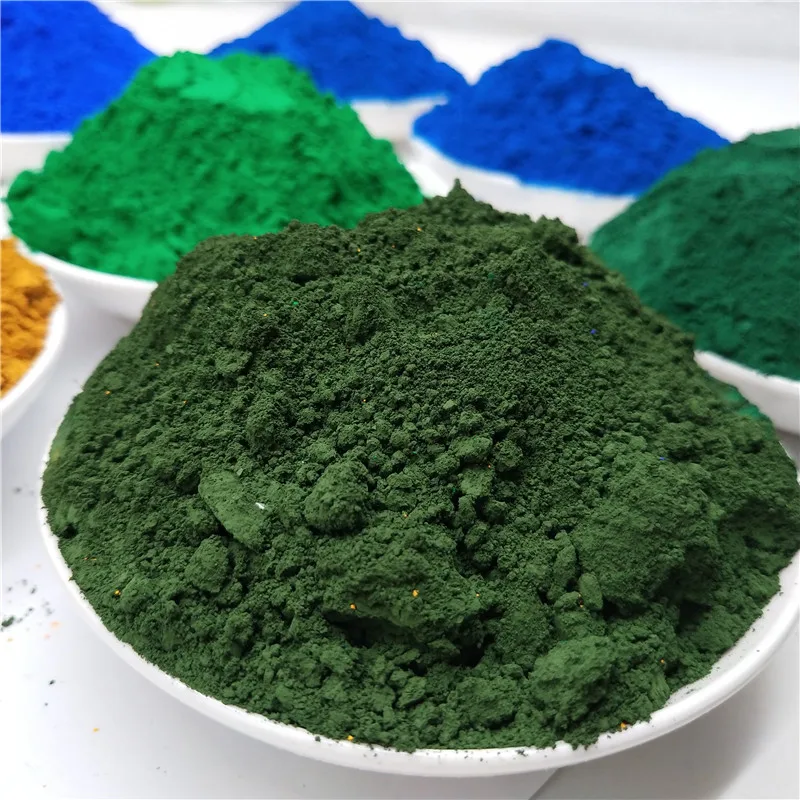 High Quality Iron Oxide Red/Black/Green Pigment For Plastics Ceramic Porcelain Glaze Products