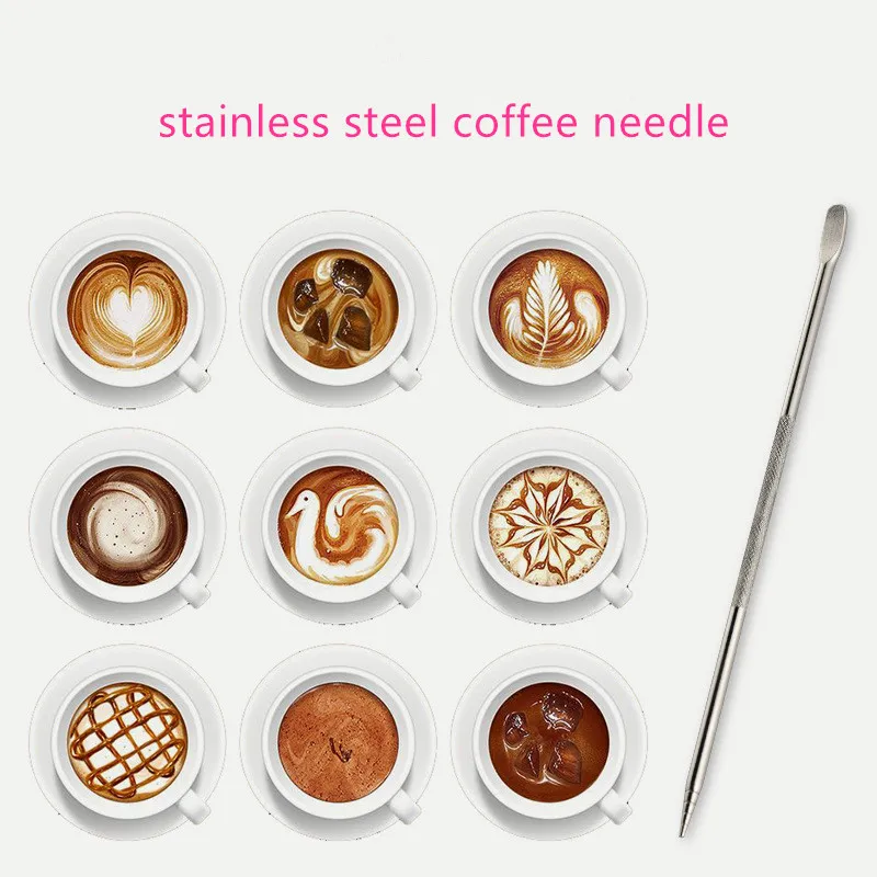 304 stainless steel coffee needle coffee latte art pen