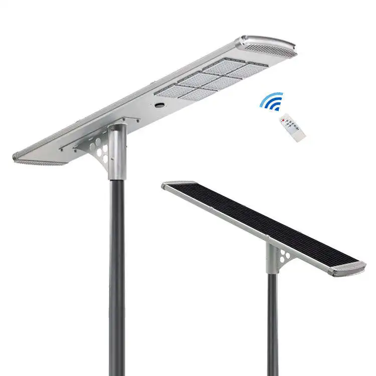 Watt 80W 120W 150W  High Power Bridgelux Smd Chip Outdoor Waterproof All In One Led Solar Street Light