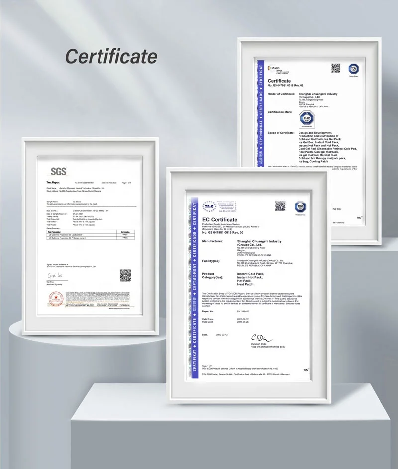 CSI Hot Cold Therapy Compression Freeze Sleeve for Knee Calf Ankle Pain Relief