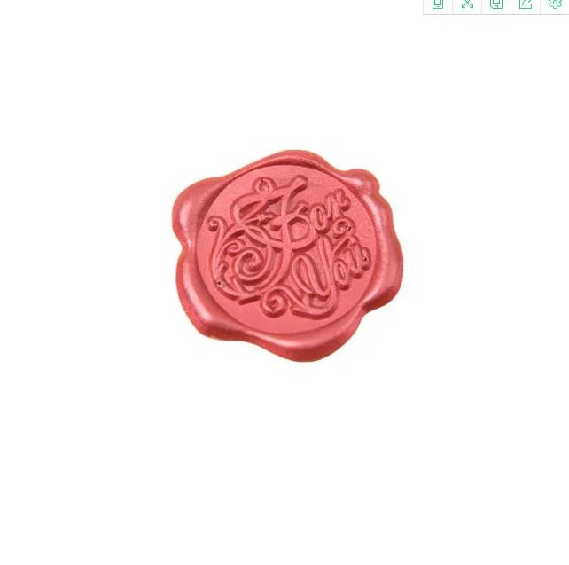 3D Custom Logo Decoration Candle Wax Seal Sticker