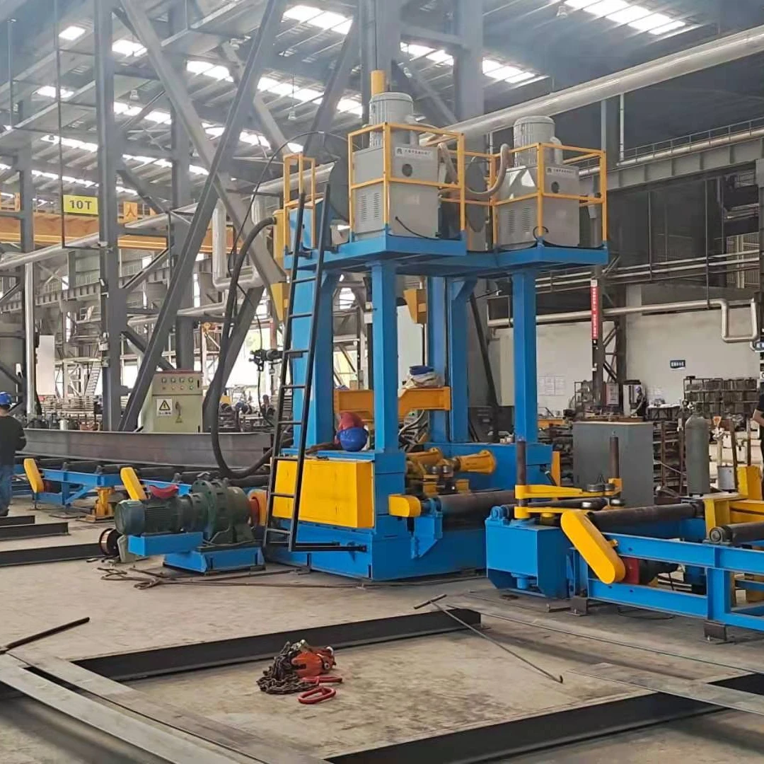 H Beam Production Line Assembling Welding and Straightening Machine