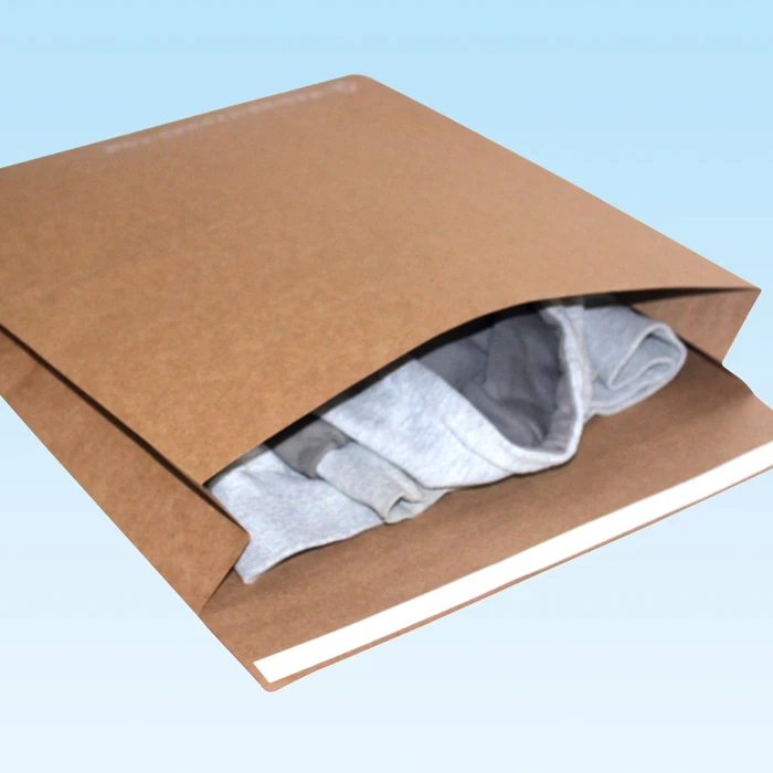 
Hot selling products 100% Recyclable Brown Kraft paper courier bag/Mailing bags custom 