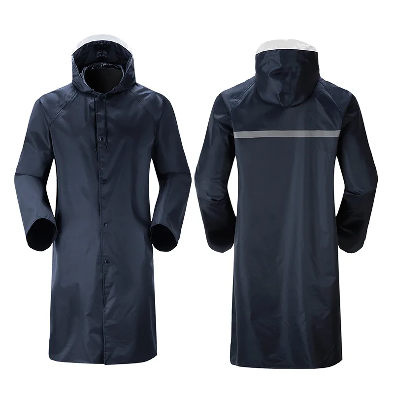 Outdoors New Thicker Oxford Rainwear Conjoined Overalls Men Women Rain Coat Picnic Rain Coat For Men
