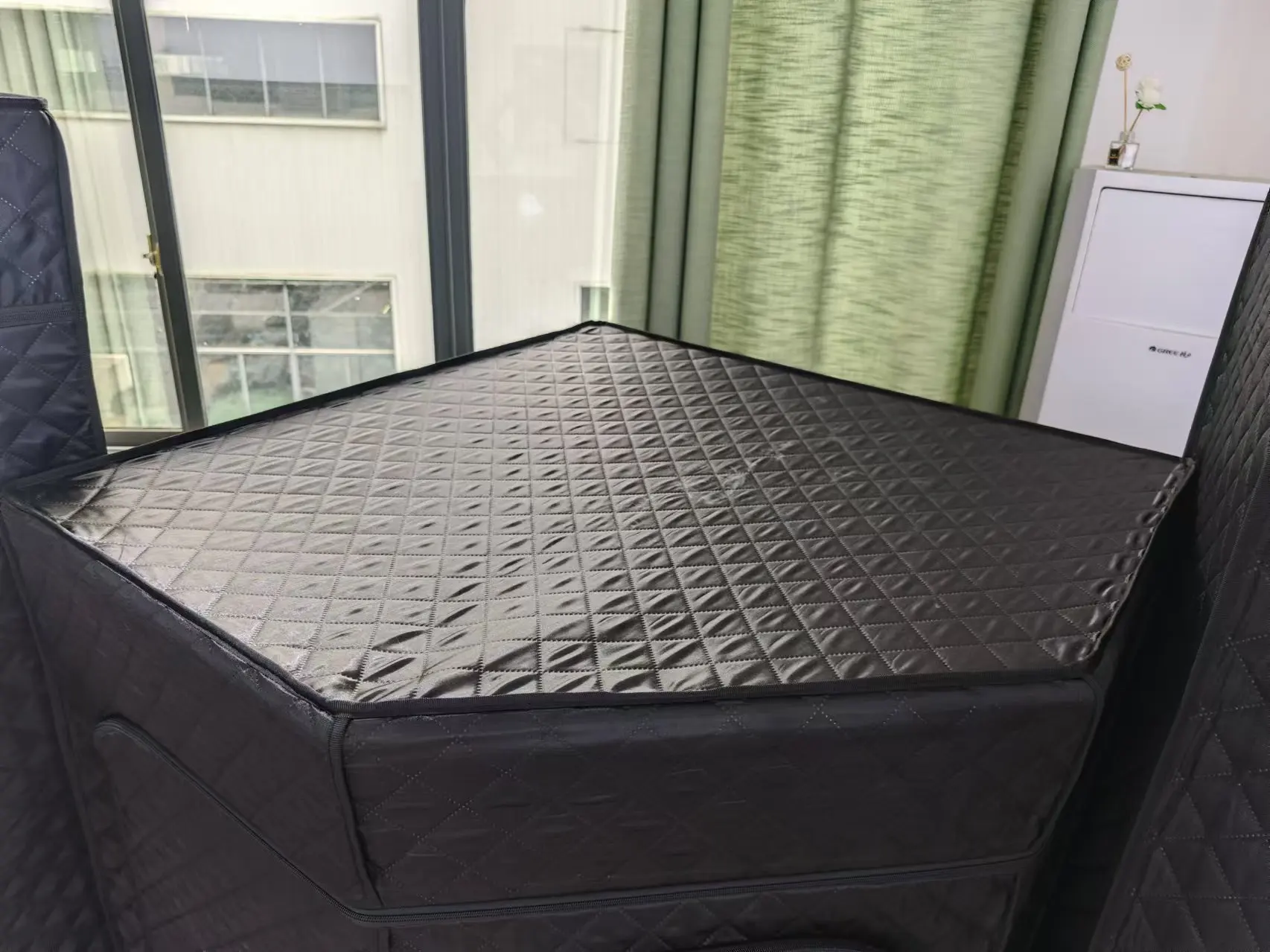 Modern Home Spa Steam Sauna Box Portable Wet Steam Heating Tent Suitable for Exercise Rehabilitation Relieves Muscle Fatigue
