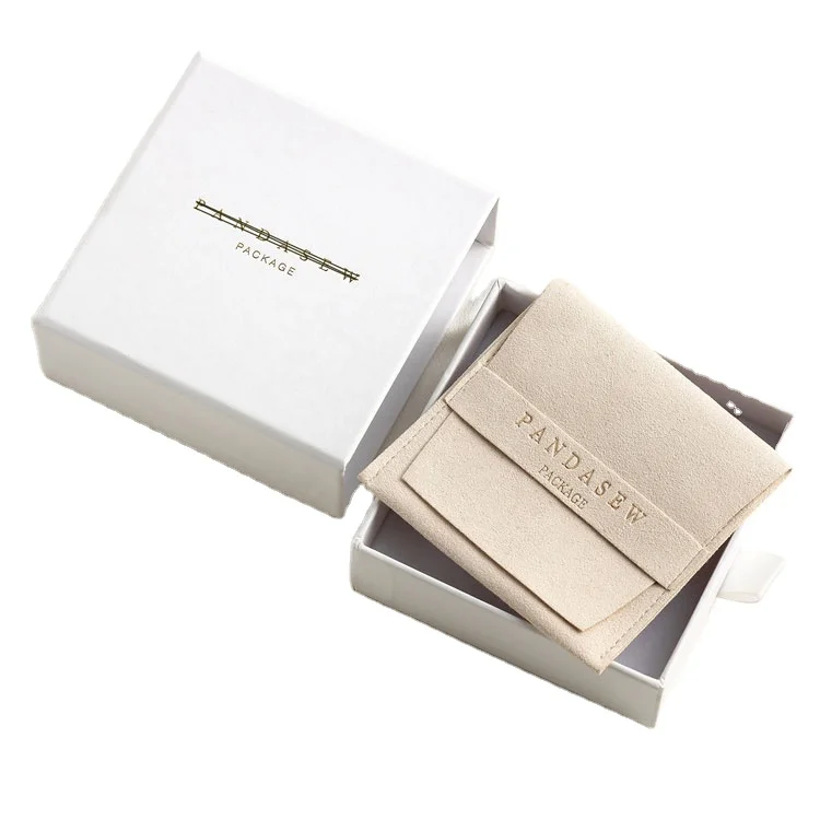 Custom Jewellery Packaging Jewelry Box with Pouch Packaging