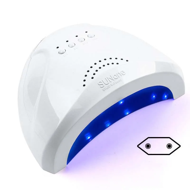 УФ светодиодная лампа для ногтей SUNUV Гель-лак для ногтей 48 Вт УФ-сушилка с 3 таймерами SUNone
