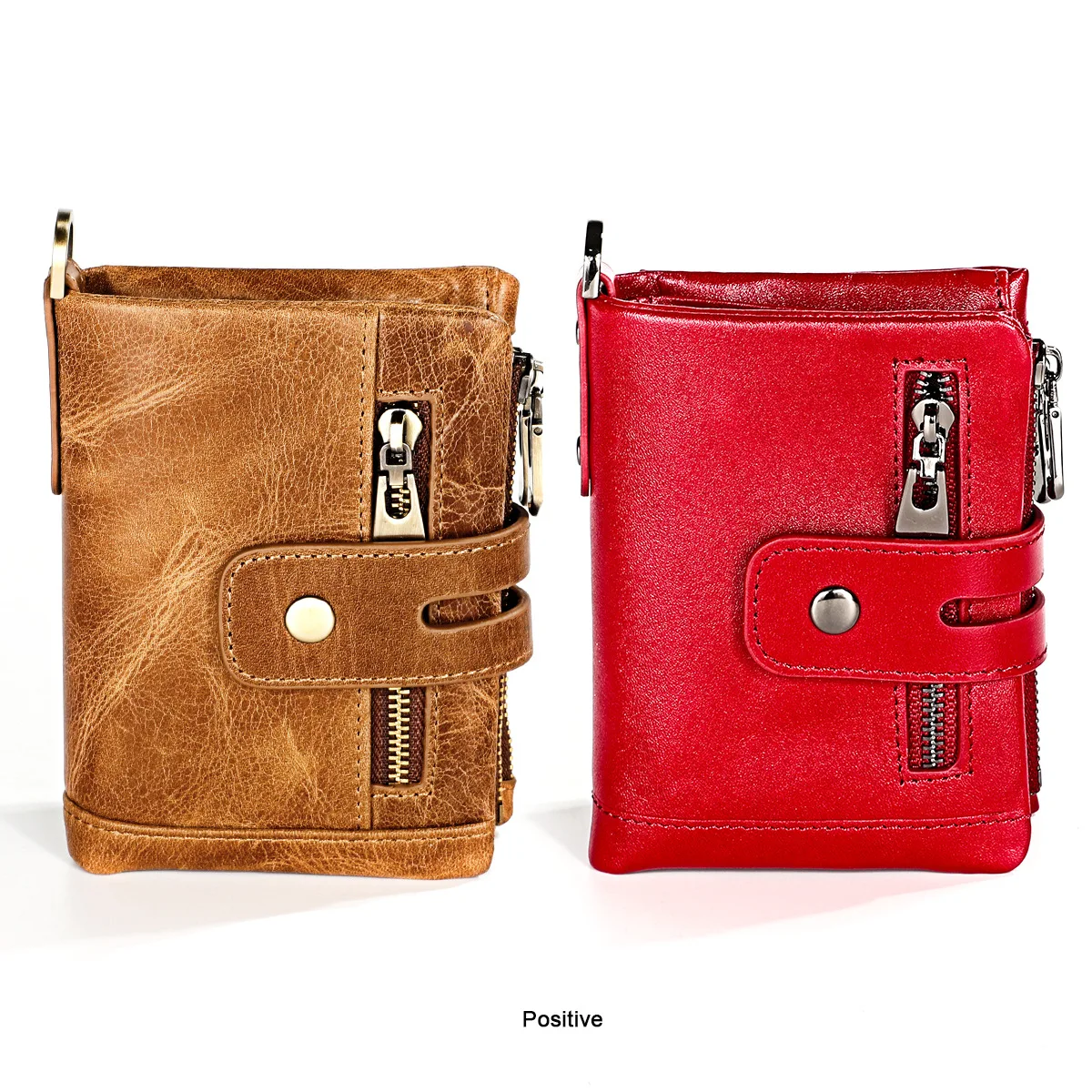 Fashionable Casual Smart Designer Luxury Purse Rfid Card Holder Genuine Leather Crypto Wallet Mayorista Billeteras