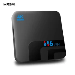 Best H6mini Tv Box 4k Android 10 4GB RAM 32GB 64GB ROM 2.4G/5.8G WIFI H.265 USB3.0 Media Player IPTV TV Box
