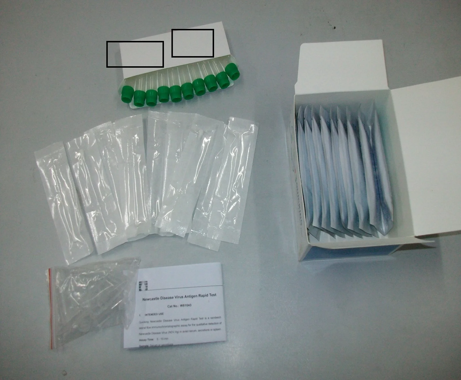 Hot Sale Rapid Test Kit Feline FPV Ag Test Device for Cat Use Testing Equipment from Manufacturer Directly