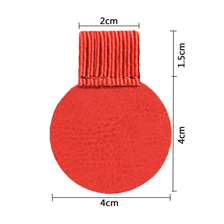 2020 Colorful custom leather bookmarker with elastic holder  for reading mark