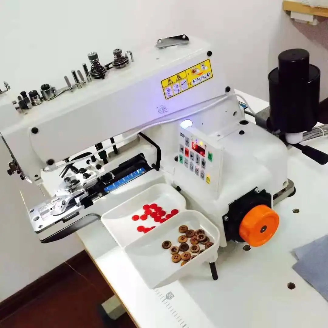 QS-373 Button Attaching Machine Fastener Industrial Sewing