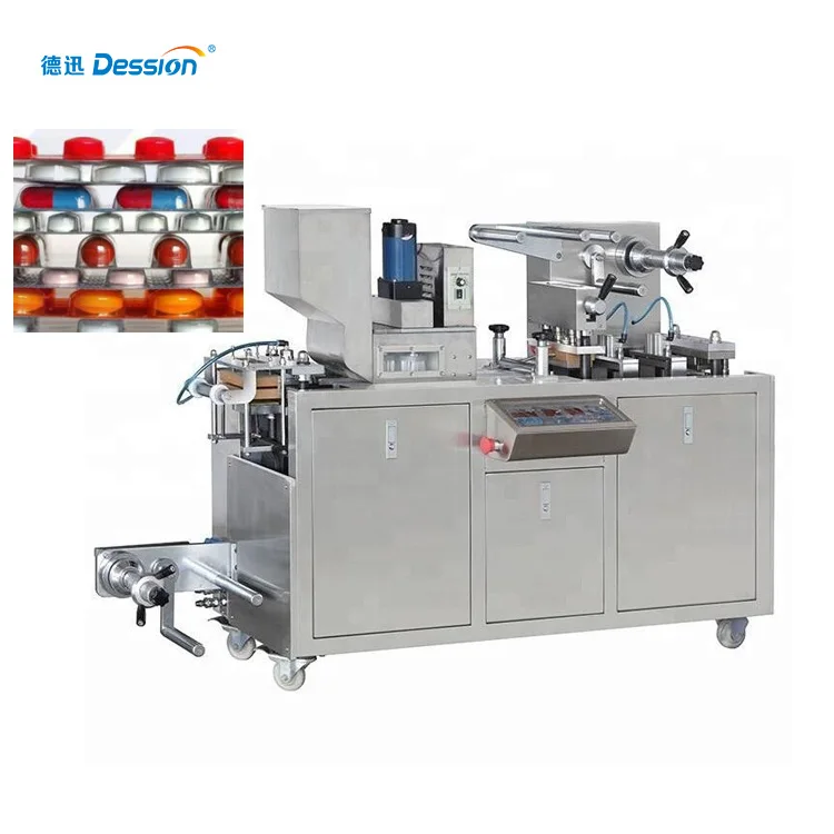 
automatic capsule filling machinery price aluminum-plastic blister packaging machine 