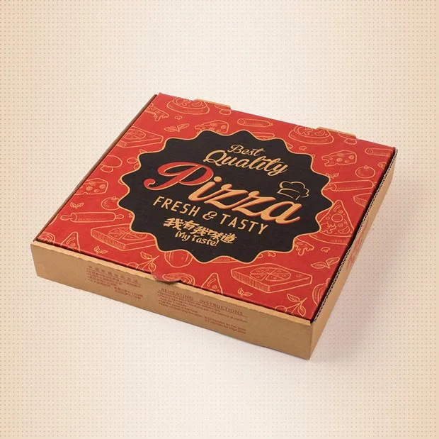 
Custom Pizza Packing Box Carton, Wholesale 8 Inches Pizza Box 