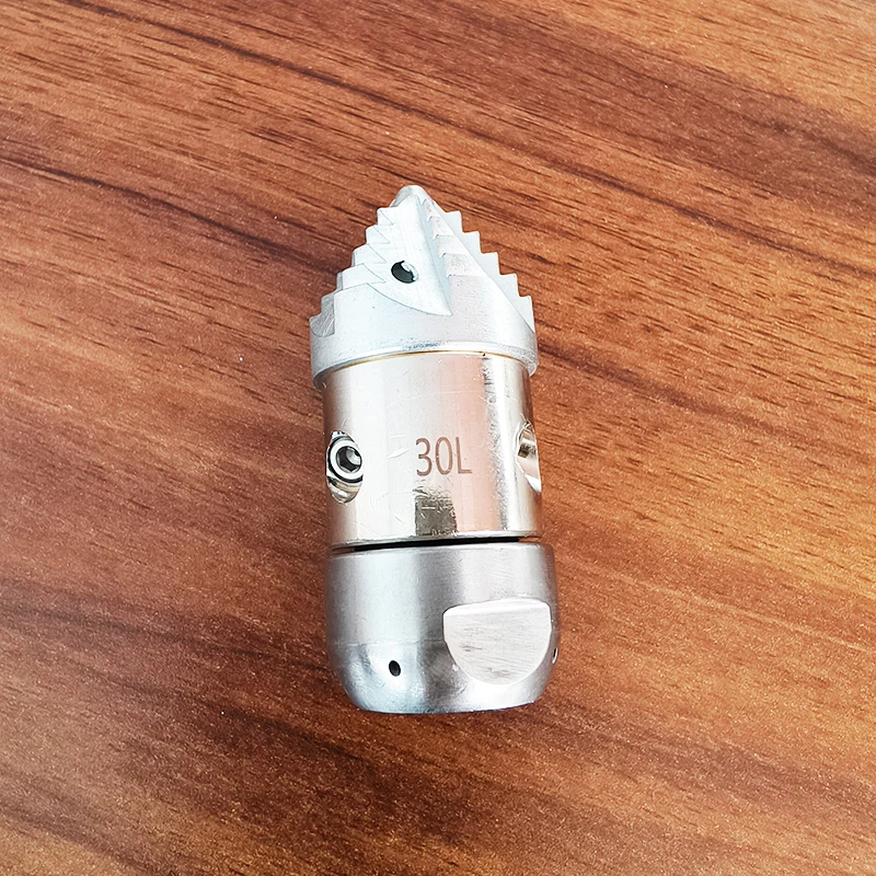 LC Best stainless steel rotary nozzles for pipe cleaning and dredging drain spray nozzles for sewer pipe cleaning