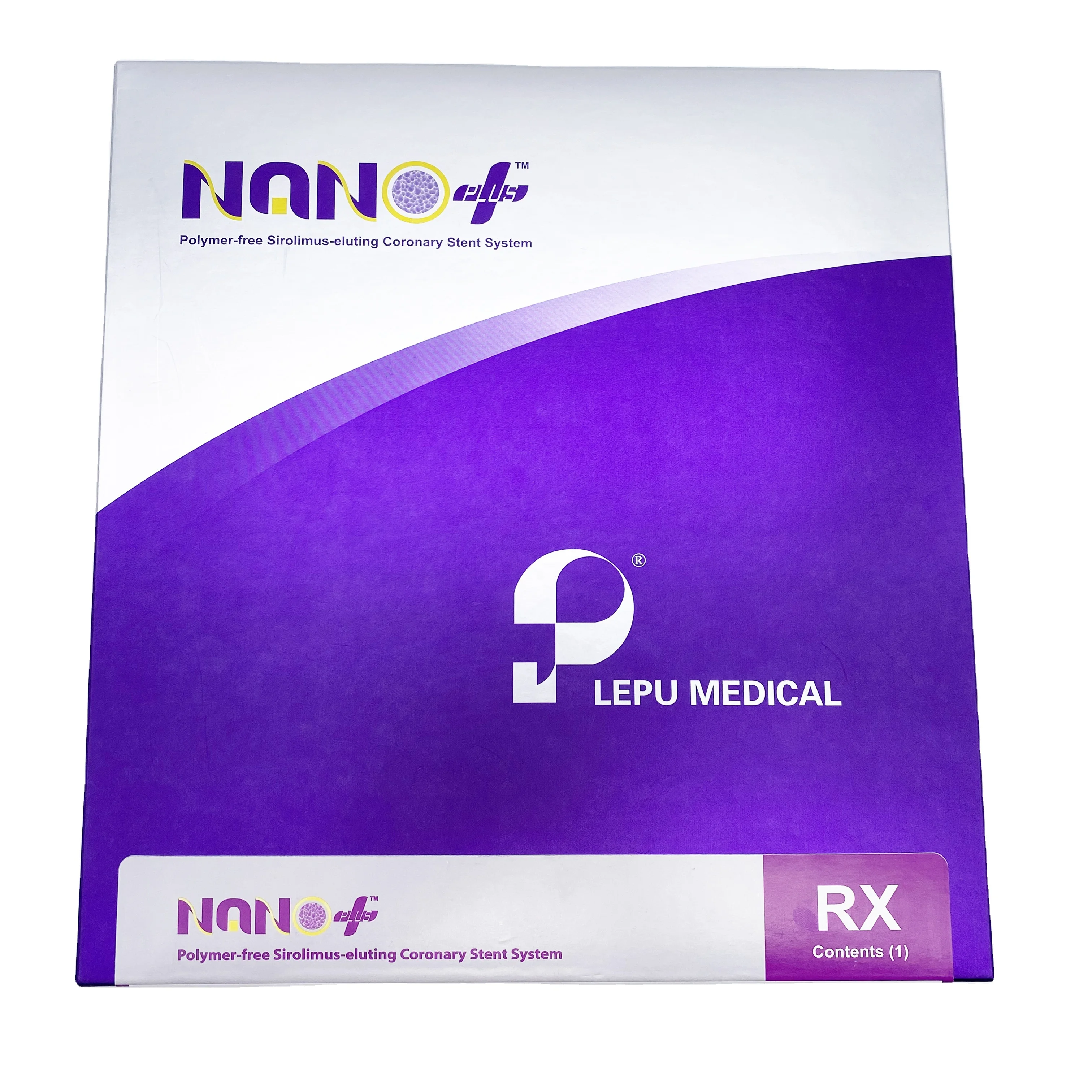Lepu Medical Nano+ Polymer-free Sirolimus-eluting Coronary Stent System