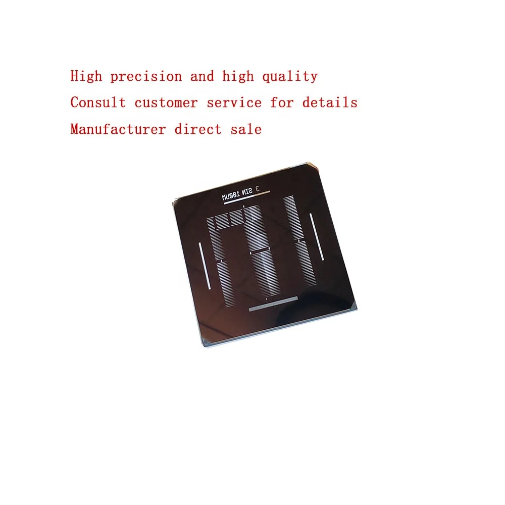 High contrast effect and high accuracy of corrosion resistant photomask for Lithography machine