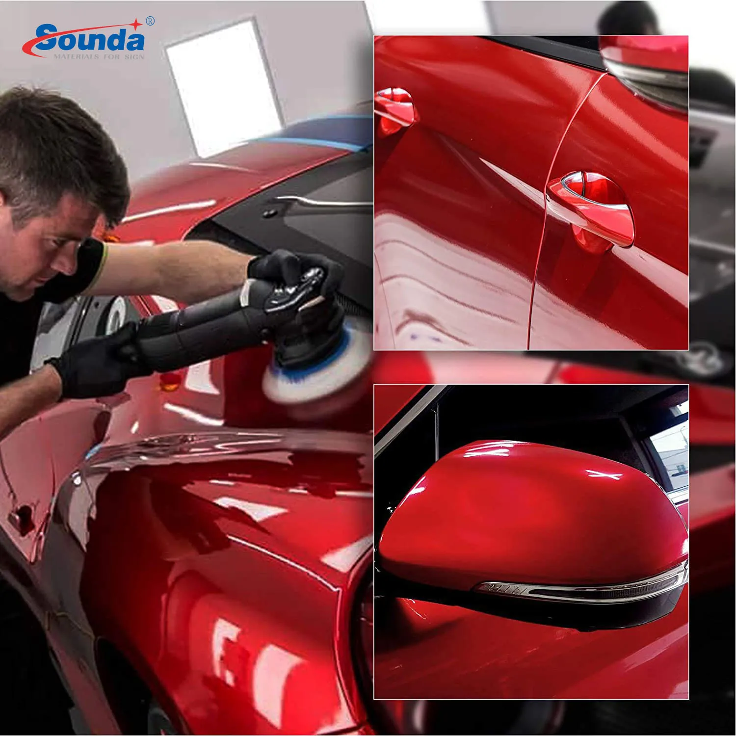 PVC Material diamond glitter vinyl roll stickers