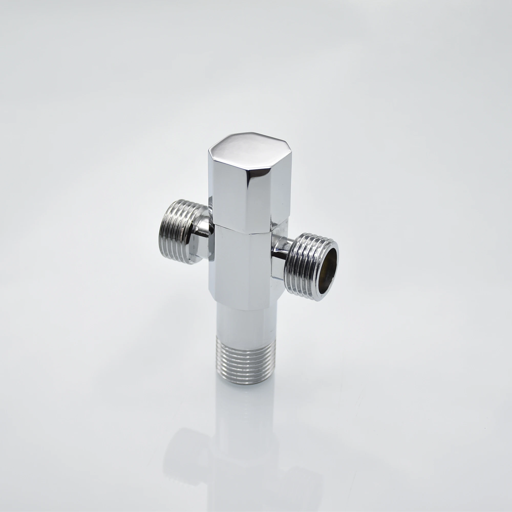 New Design Angle Cock Valve Bathroom 1/2 Brass Toilet Angle Valve