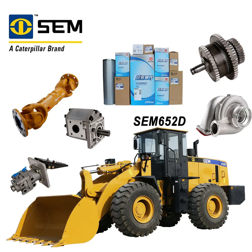 SEM652D все колесный погрузчик оригинальные запасные части двигателя электрическая гидравлика запчасти системы