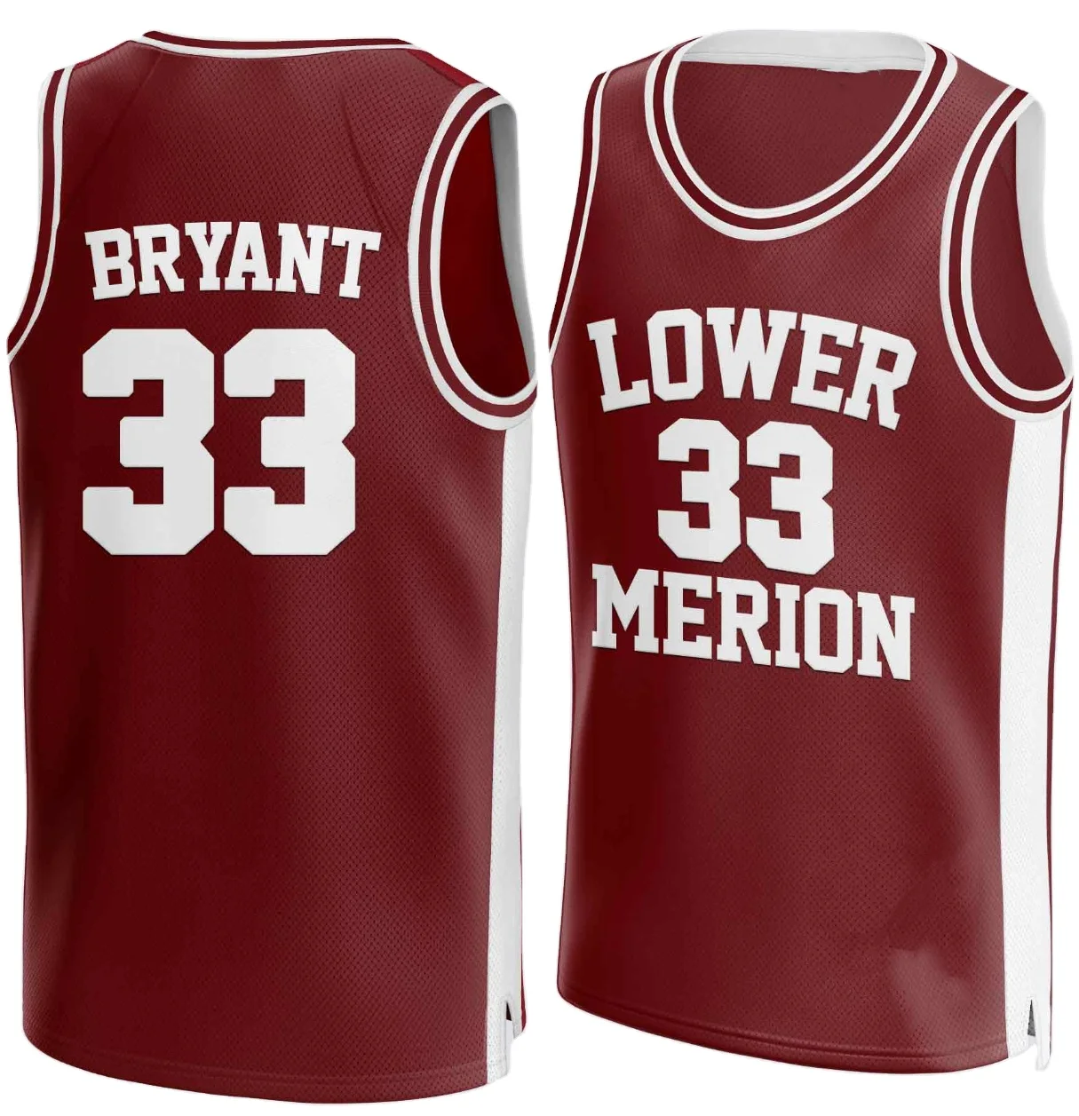 Best Basketball Jersey Lower Merion High School 33 Bryant Wholesale China
