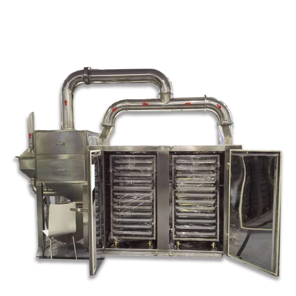 CT Thickened Stainless Steel Hot Air Circulation Oven Seafood Food Dryer Small Fruit And Vegetable Chips Drying Room