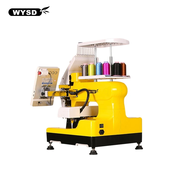 
Cheapest Single Head 15 Needle High Speed Computer Embroidery Machine like Tajima/ Barudan embroidery machine for cap/tshirt 