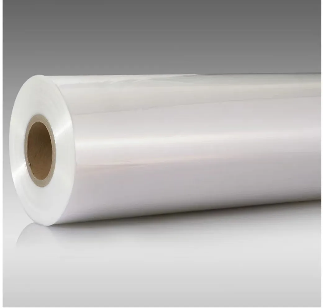 PVC PET POF PE OPP heat shrinkable film For heat gun